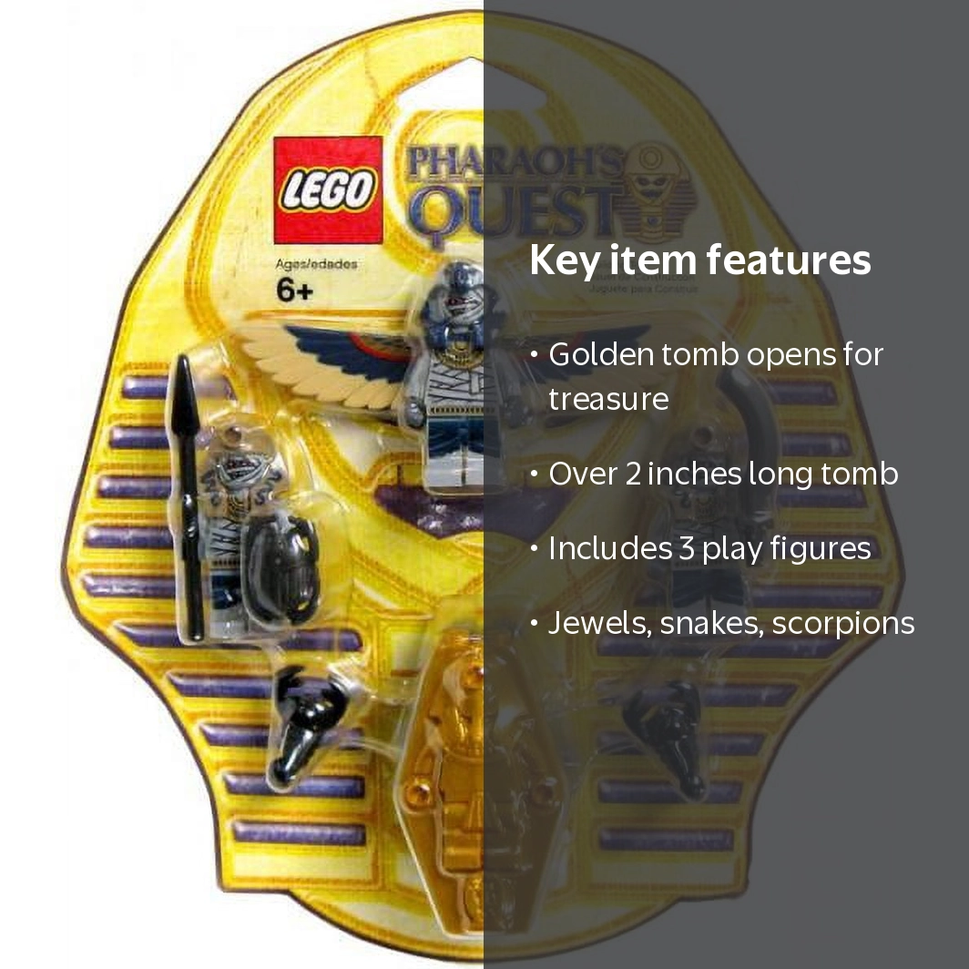 Pharaoh's Quest Mummy Battle Pack Set LEGO 853176 - Walmart.com