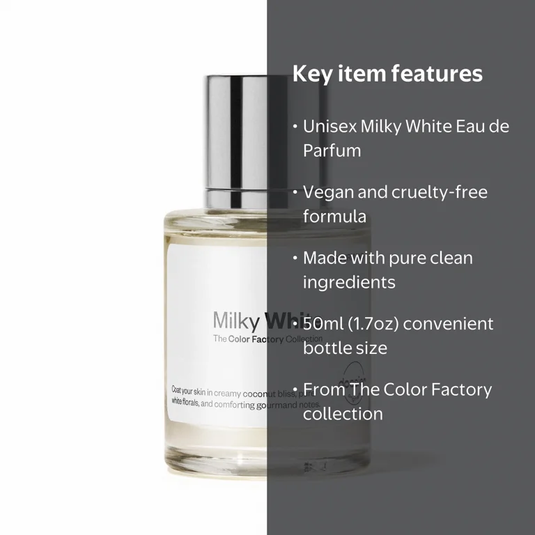 Dossier Originals, The color factory collection, Milky White, Eau