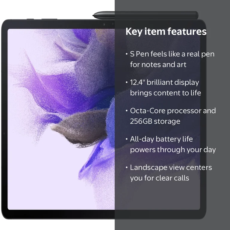 Samsung Galaxy Tab S7 FE, 12.4