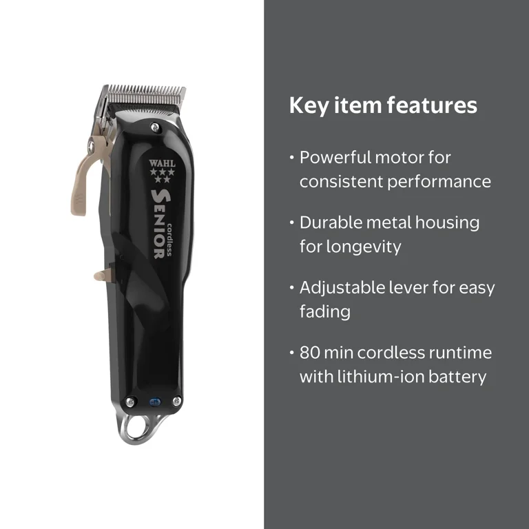 Wahl Professional 5 Star Series Senior Clipper with Premium Metal
