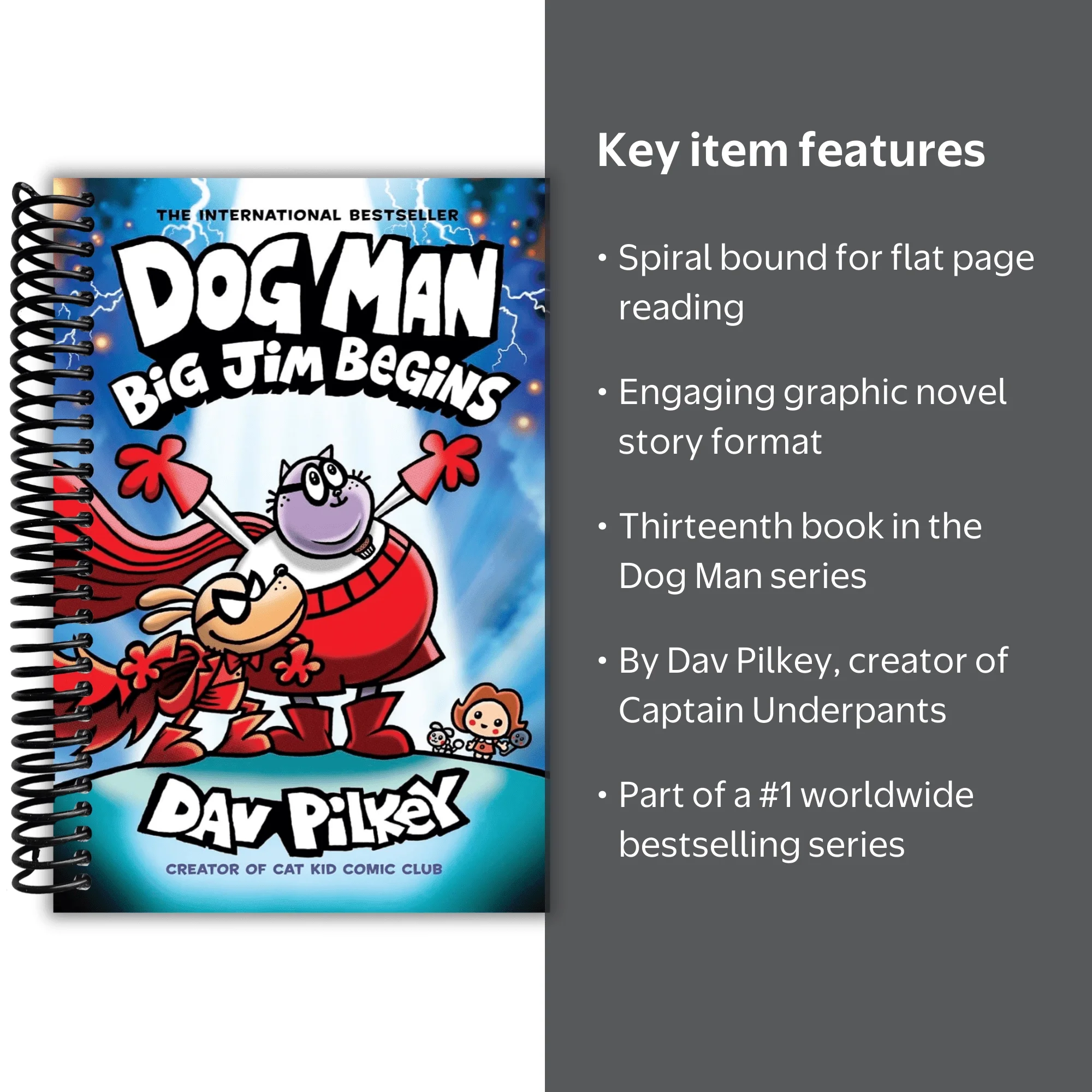 Dog Man: Big Jim Begins: A Graphic Novel (Dog Man #13): From the