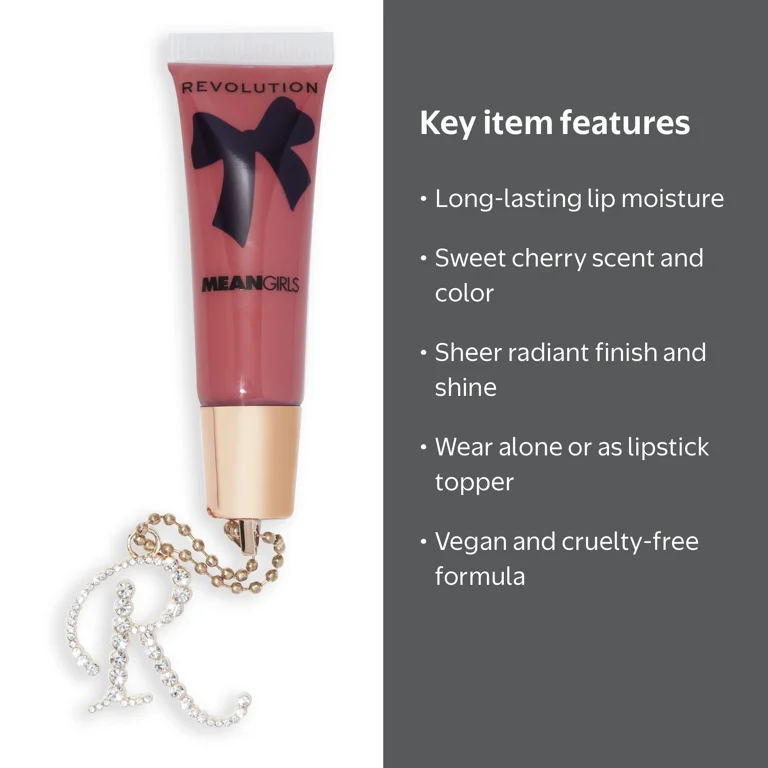 Mean Girls x Revolution Karen Smith Lip Gloss Cherry - Walmart.com