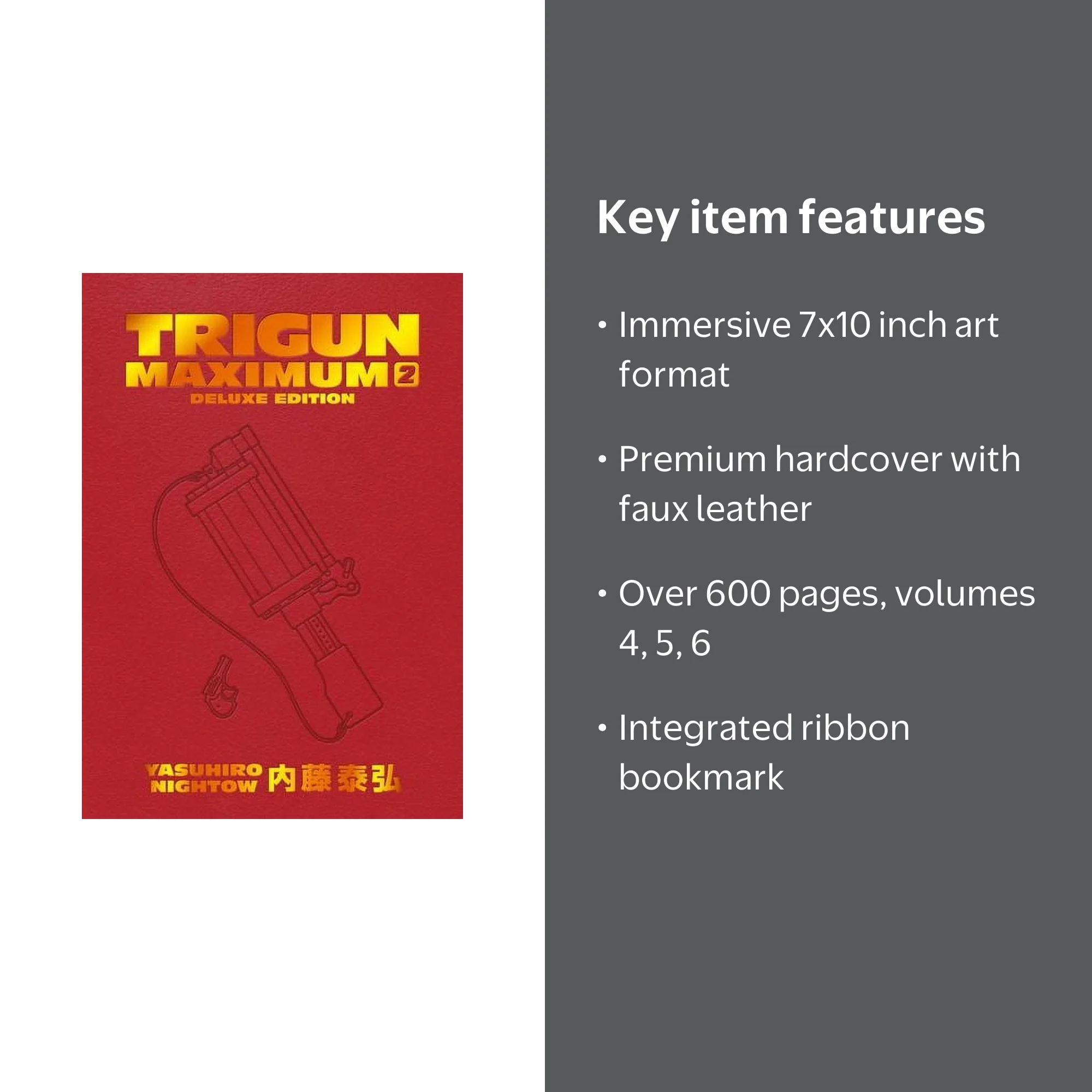 Unbranded, Comic Omnibus, Trigun Maximum Deluxe Edition Volume 2