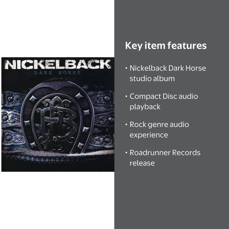 Nickelback - Dark Horse - Heavy Metal - CD by Roadrunner Records