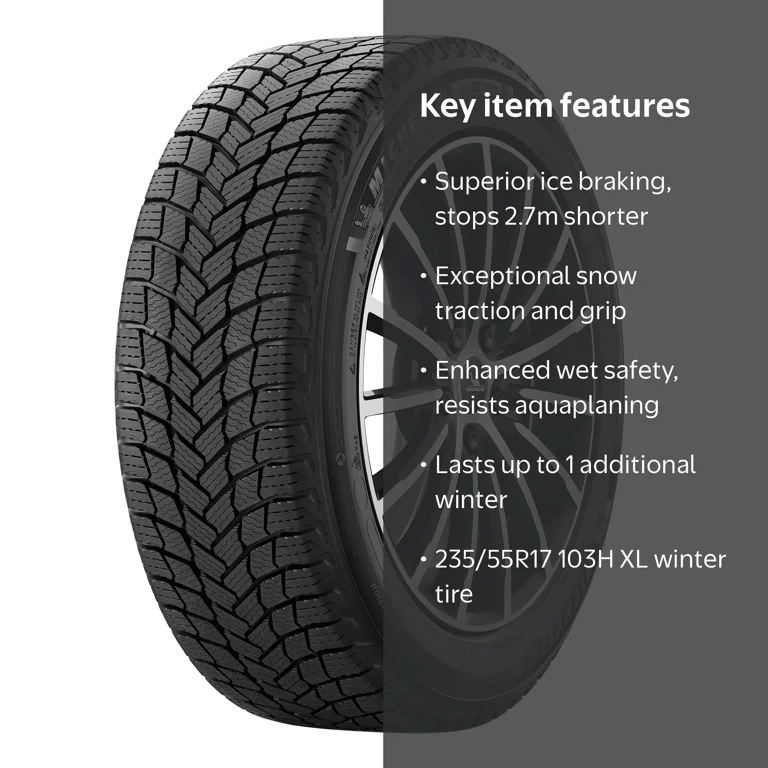Michelin X-Ice Snow Winter 235/55R17 103H XL Passenger Tire