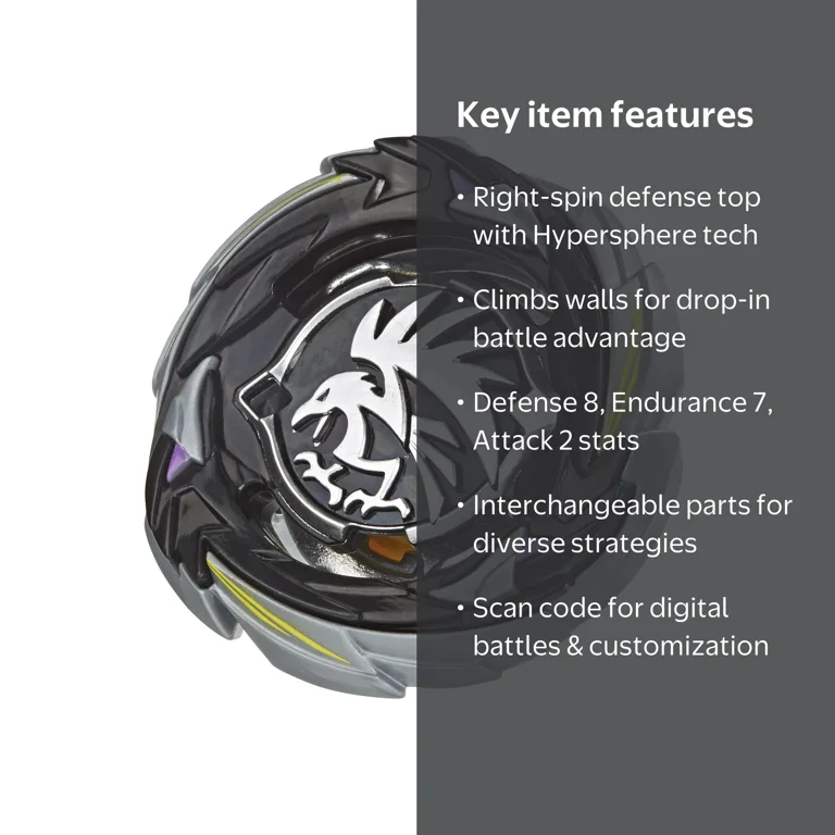Beyblade Burst Rise Hypersphere Morrigna M5 Single Pack Game