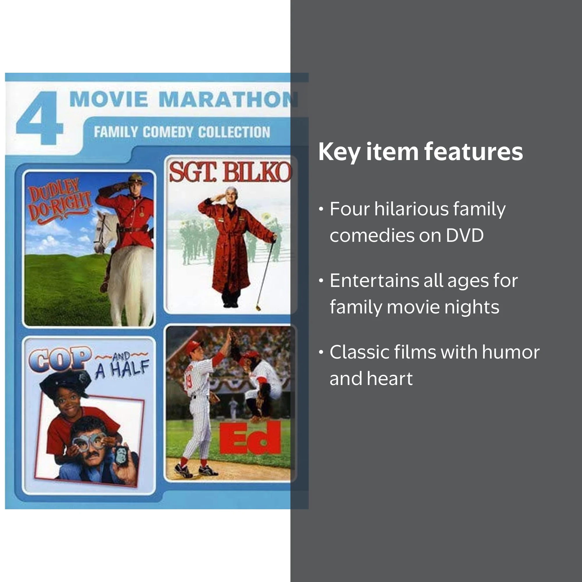Universal Studios Home Entertainment 4 Movie Marathon: Family