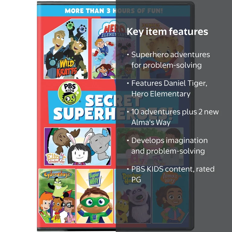 PBS KIDS: Secret Superheroes! - Walmart.com