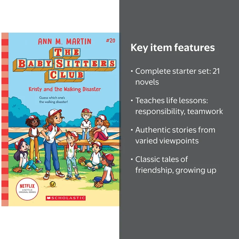 The Baby-Sitters Club Complete Series Set, Books 1-21 - Walmart.com