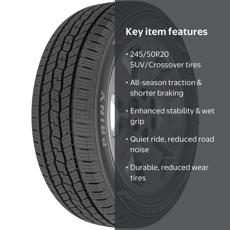 Prinx HiCountry HT2 SUV/Crossover Tire 245/50R20 102V Highway