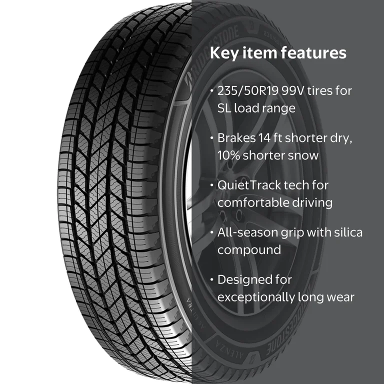 Bridgestone Alenza A/S Ultra All Season 235/50R19 99V SUV