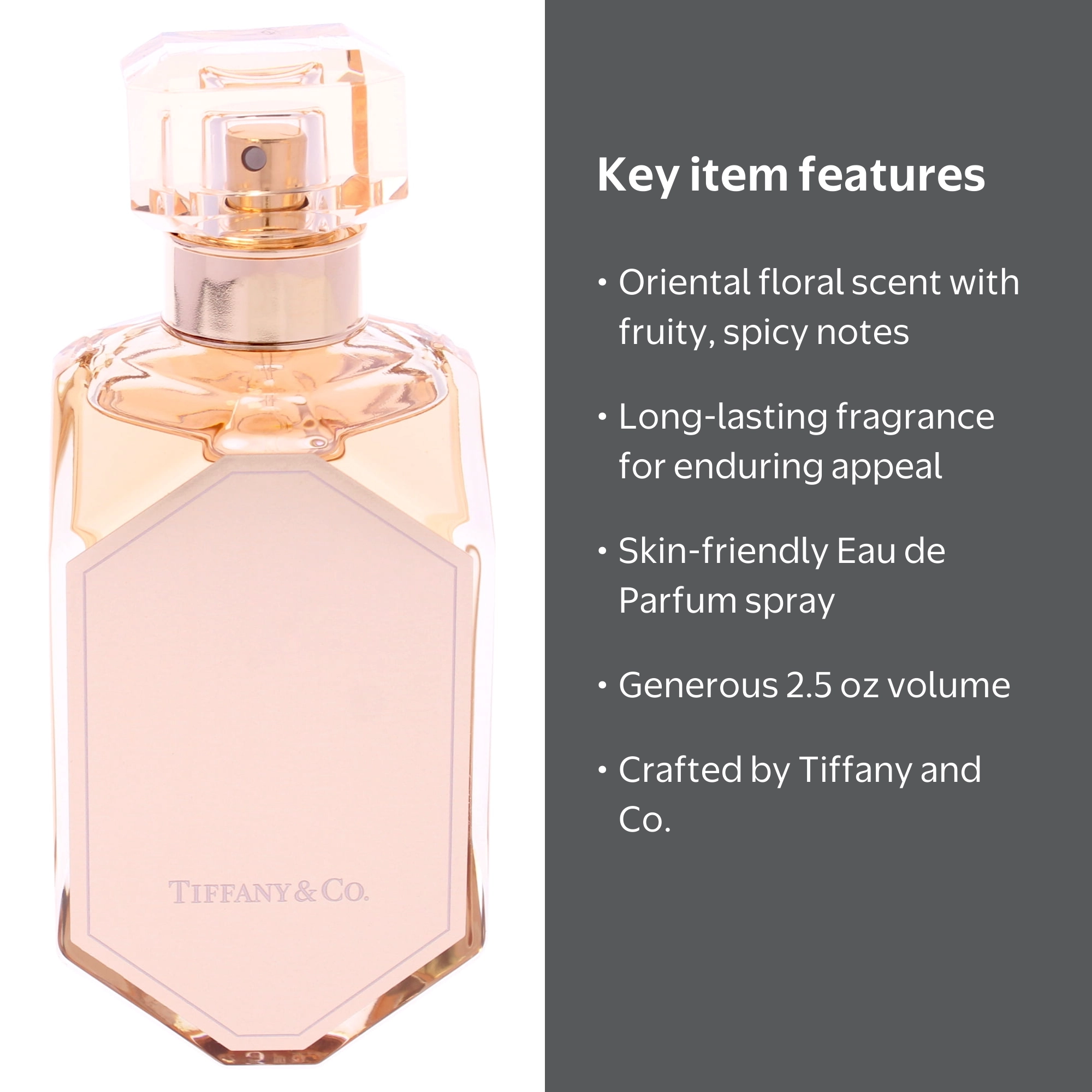 Tiffany & Co., Rose Gold Intense, 2.5 oz EDP Spray, Women