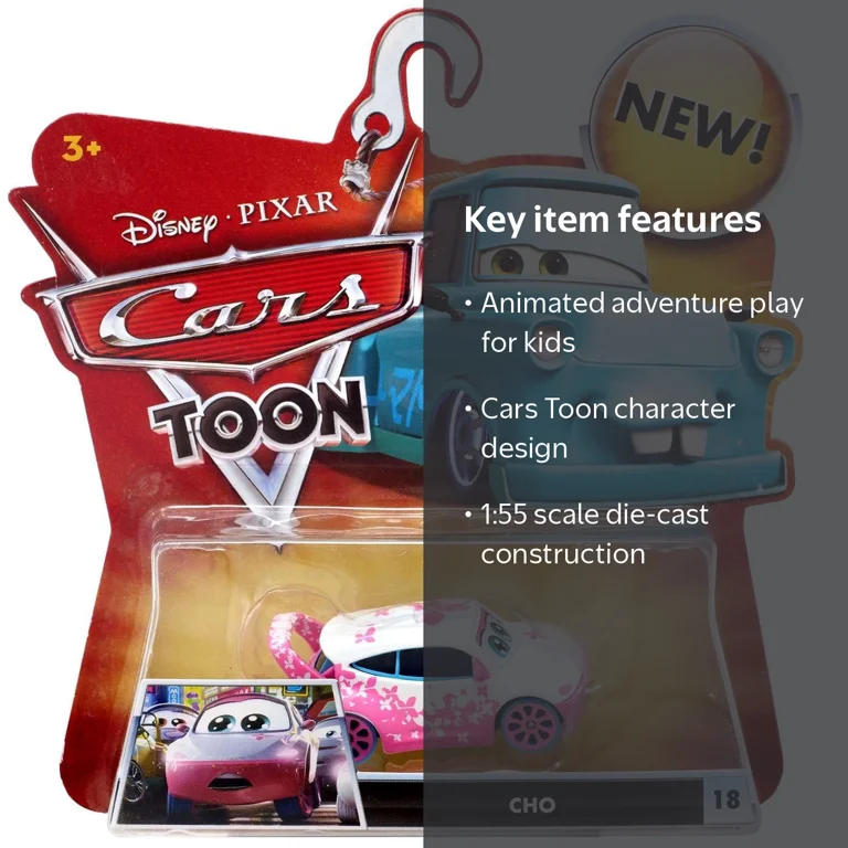 Disney Cars Main Series Cho Diecast Car - Walmart.com
