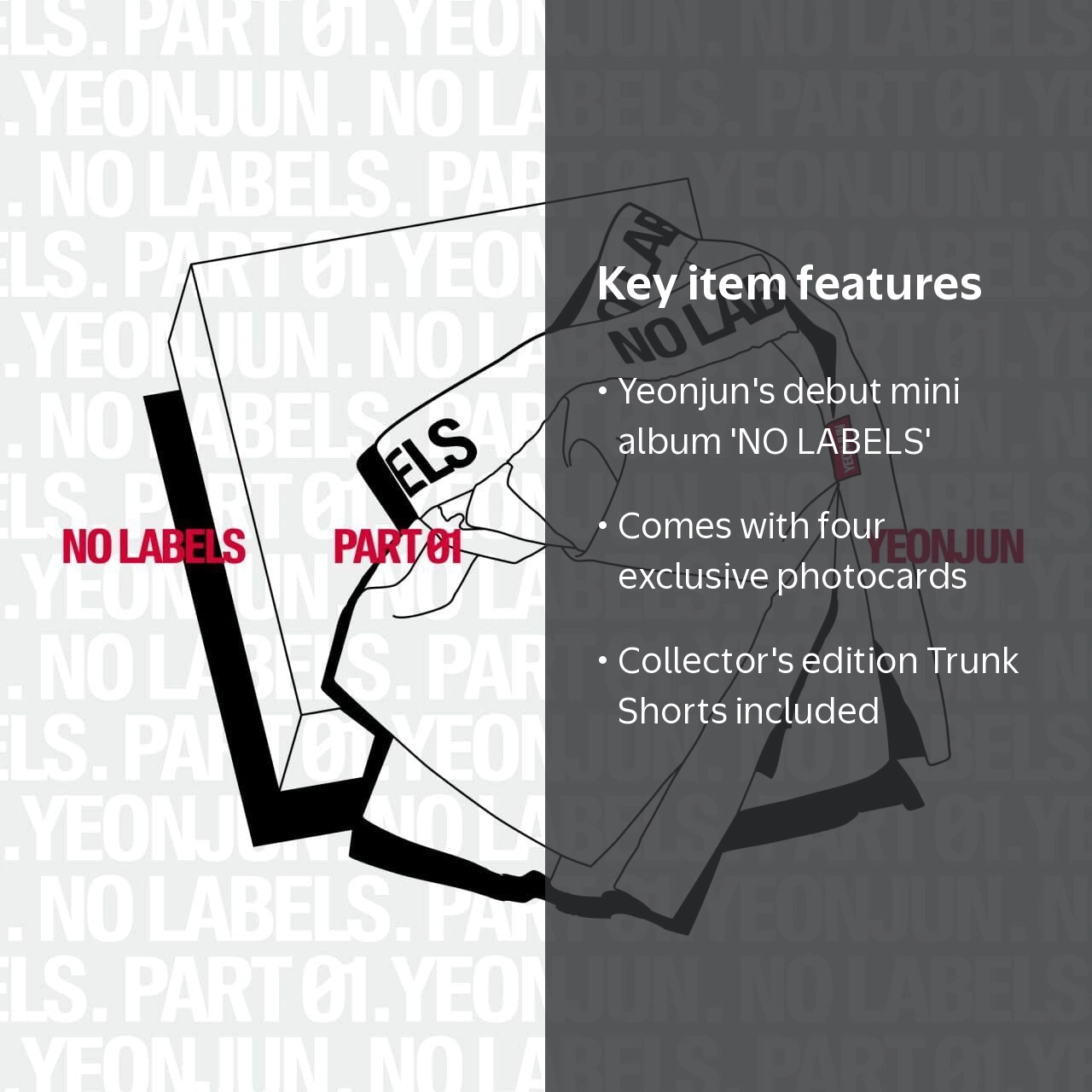 Yeonjun - NO LABELS: PART 01 [Trunk Shorts Ver.] - Music