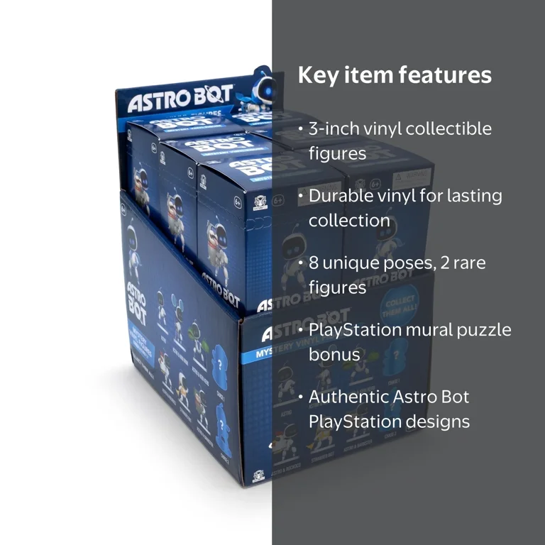 Astro Bot Mystery Mini Vinyl Figures – 3-Inch Blind Bag