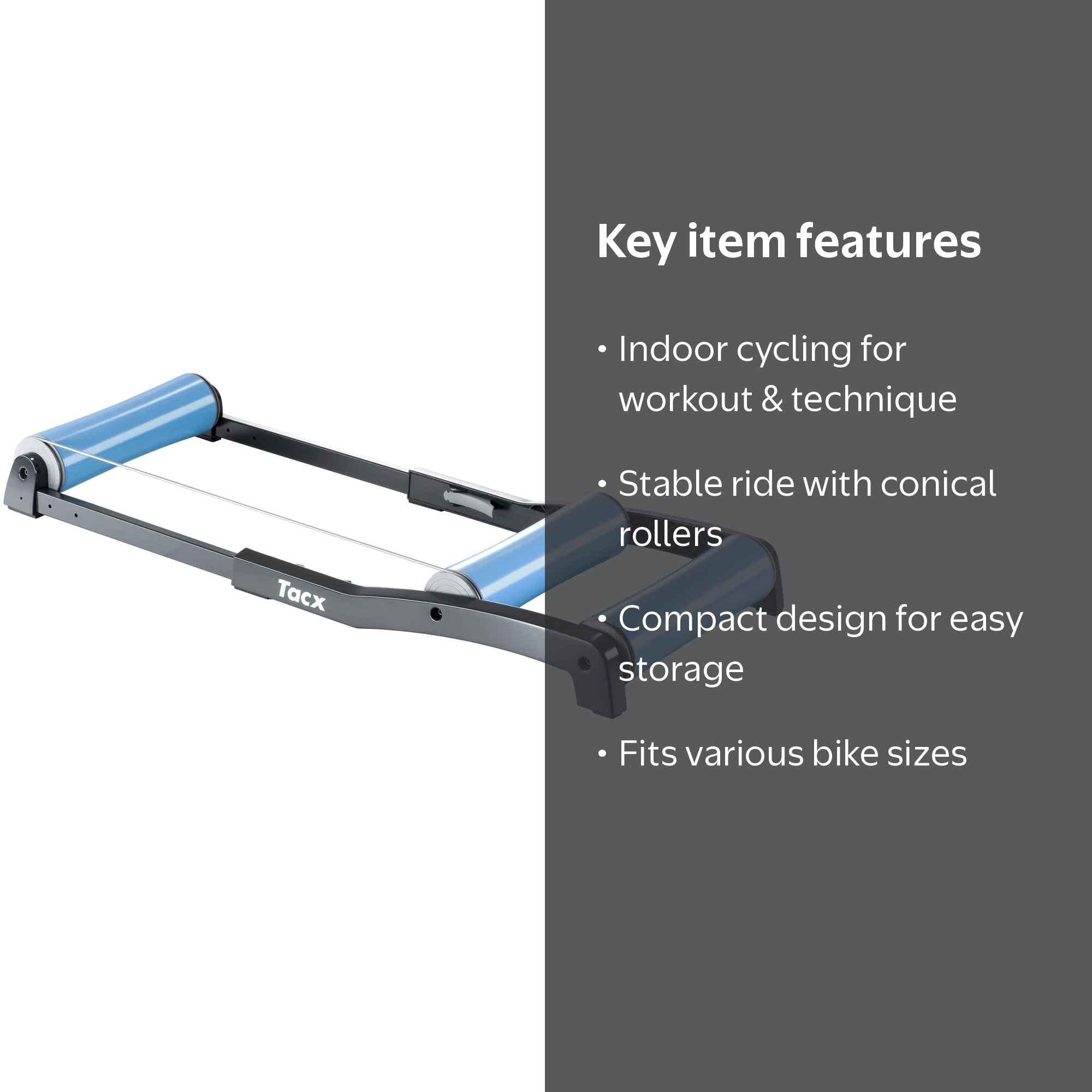 Garmin Tacx Indoor Bicycle Roller Trainer for Home Gym - Walmart.com