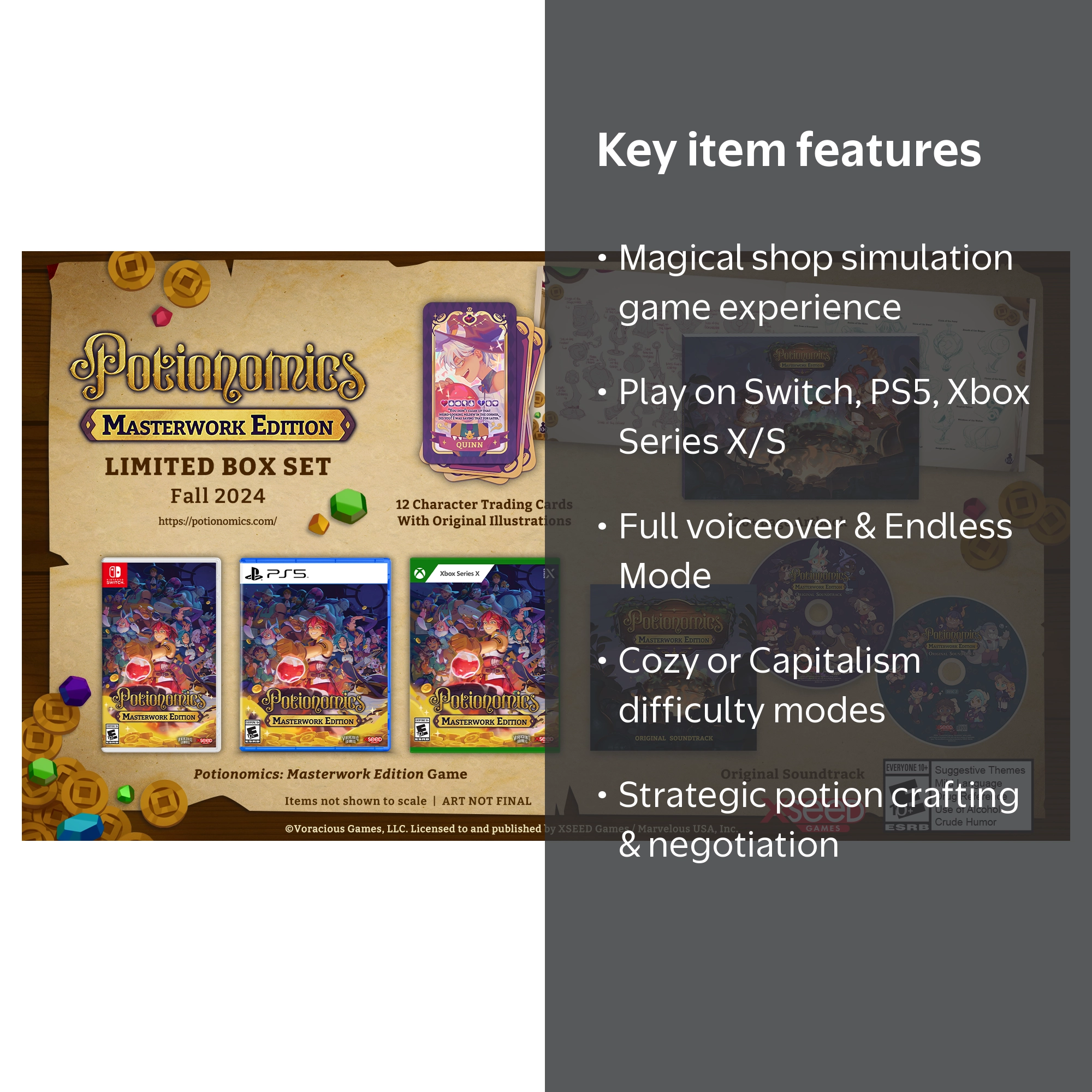 Potionomics: Masterwork Edition - Limited Box Set, Nintendo Switch