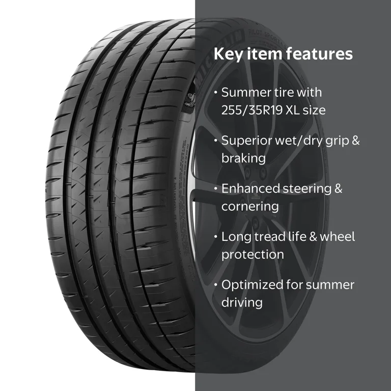 Michelin Pilot Sport 4S 255/35R19 96Y XL Performance Passenger
