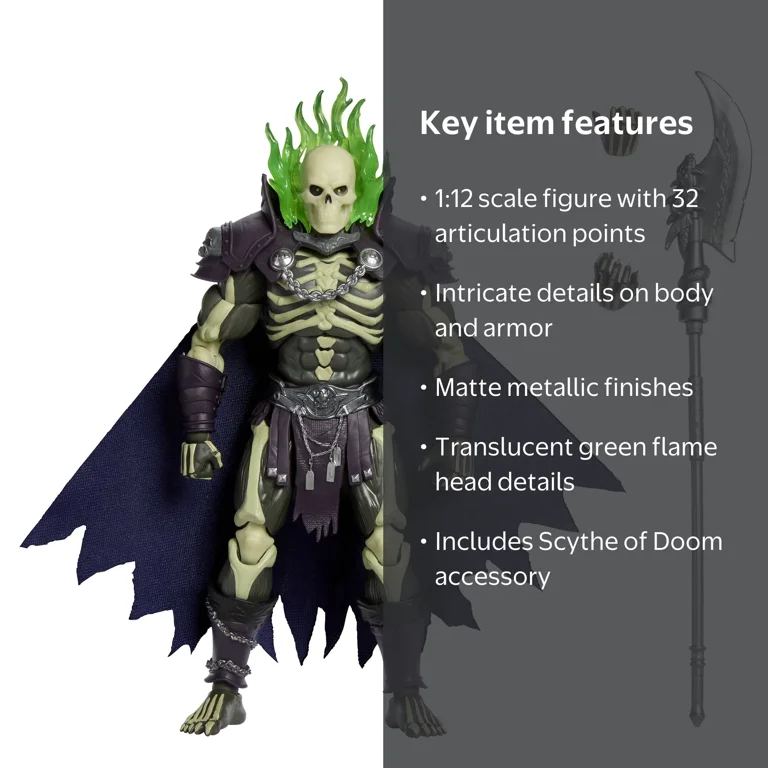 Masters of the Universe Chronicles Scare Glow Action Figure Toy
