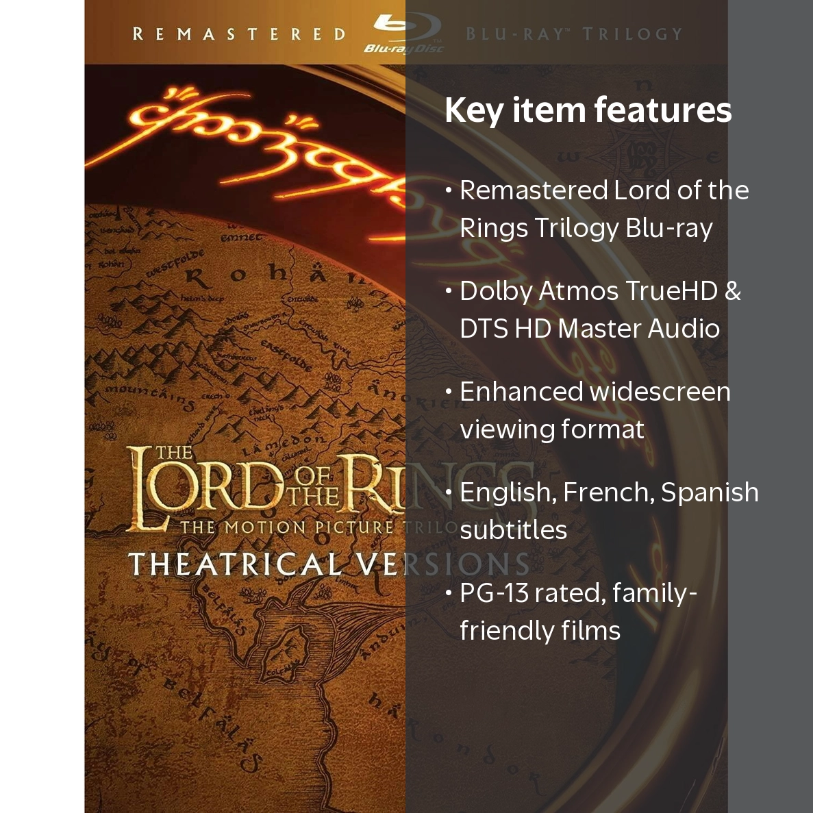 SDS, The Lord of the Rings Trilogy, Remastered Blu-ray Box Set, 3
