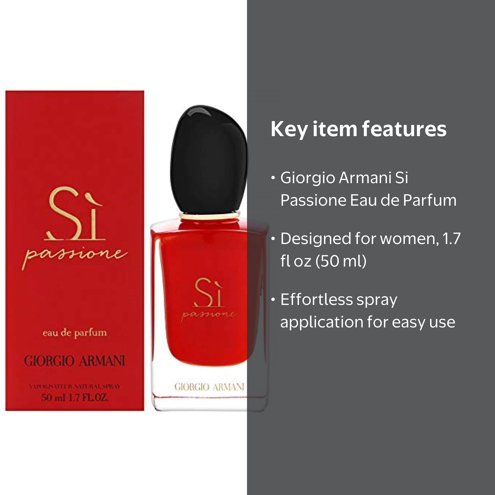 Sì Passione Eau de Parfum Intense for Woman - Giorgio Armani