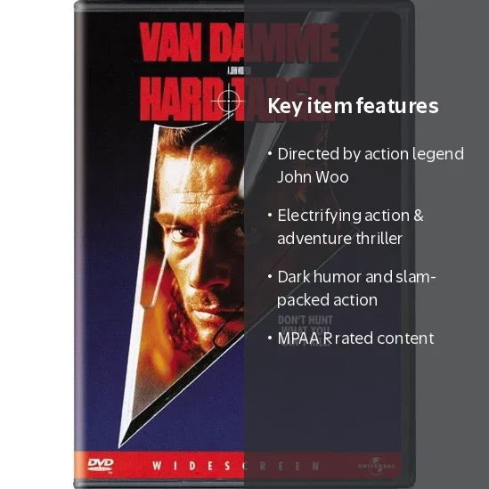 Hard Target (DVD) - Walmart.com