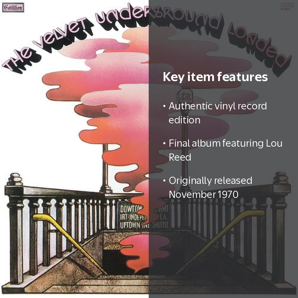 Atlantic, Vinyl, Loaded Album, The Velvet Underground - Walmart.com