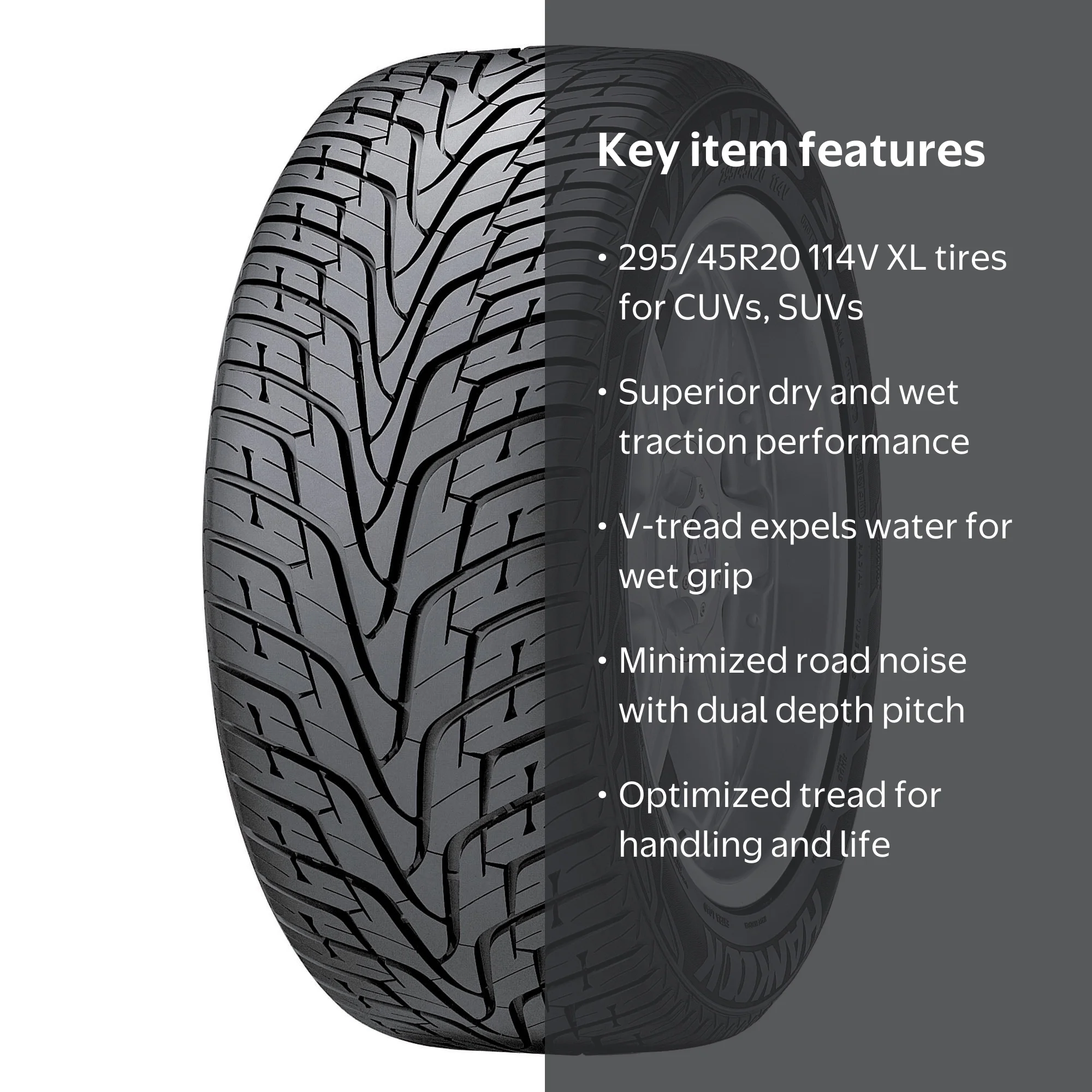 Hankook Ventus ST RH06 295/45R20 114V XL All-Season SUV/Crossover