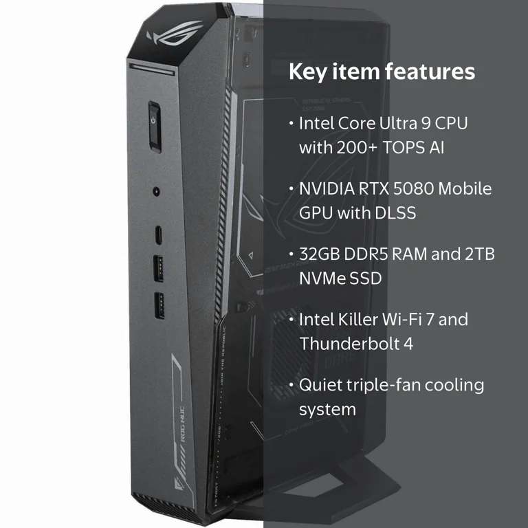 ROG NUC (2025) Gaming Mini PC with Intel Core Ultra 9 (Series 2