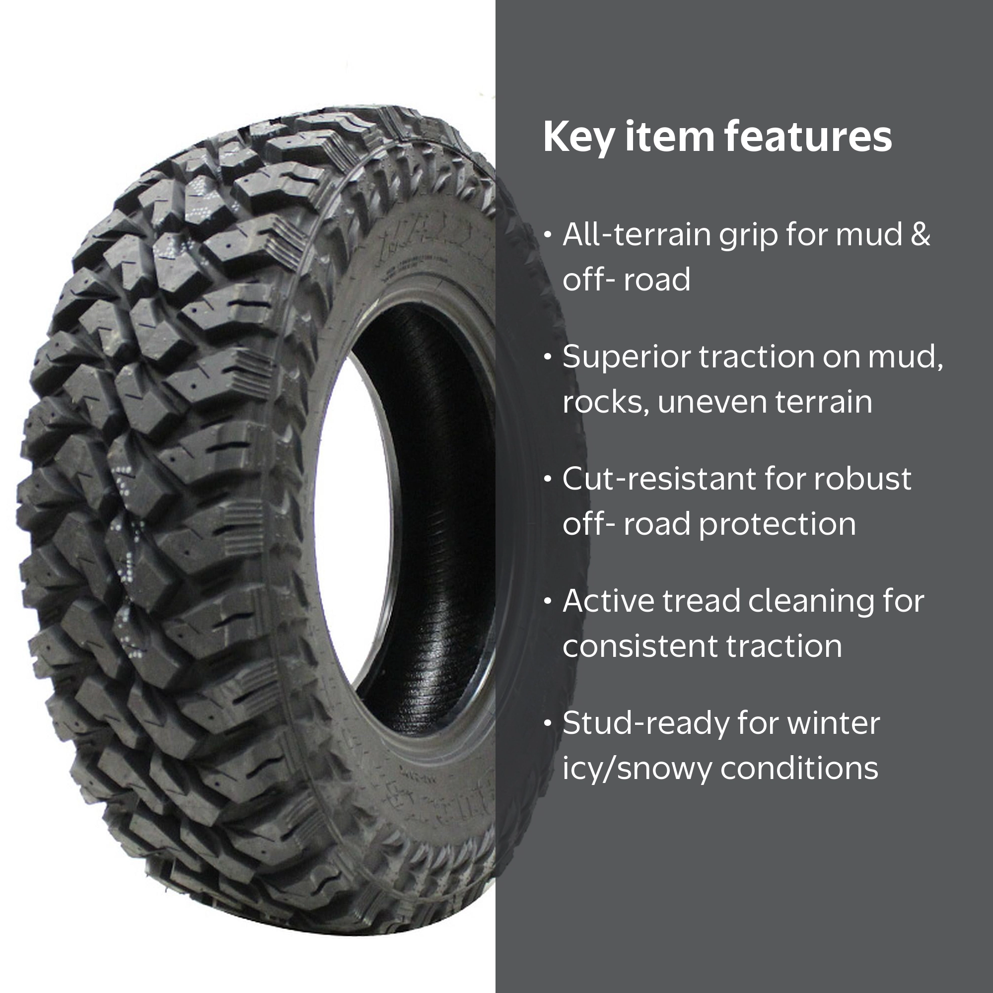 Maxxis MT-764 Buckshot Mudder II Mud Terrain LT285/75R16 126/123Q