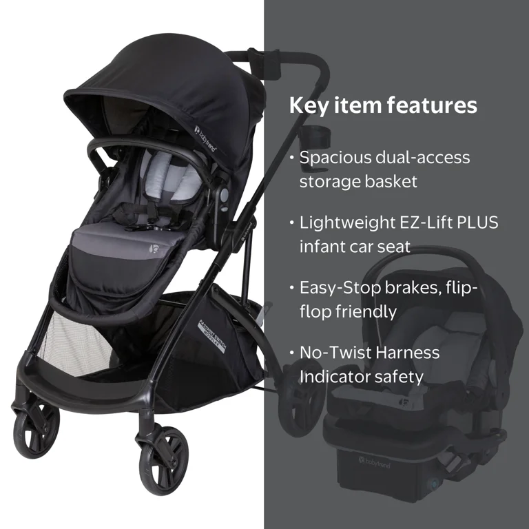 Baby Trend Passport Switch 6-in-1 Travel System with EZ-Lift PLUS
