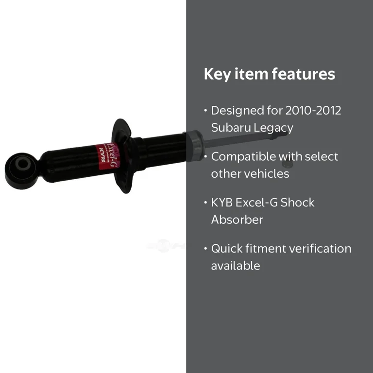 KYB Shocks & Struts, Excel-G Shock Absorber, multimaterial