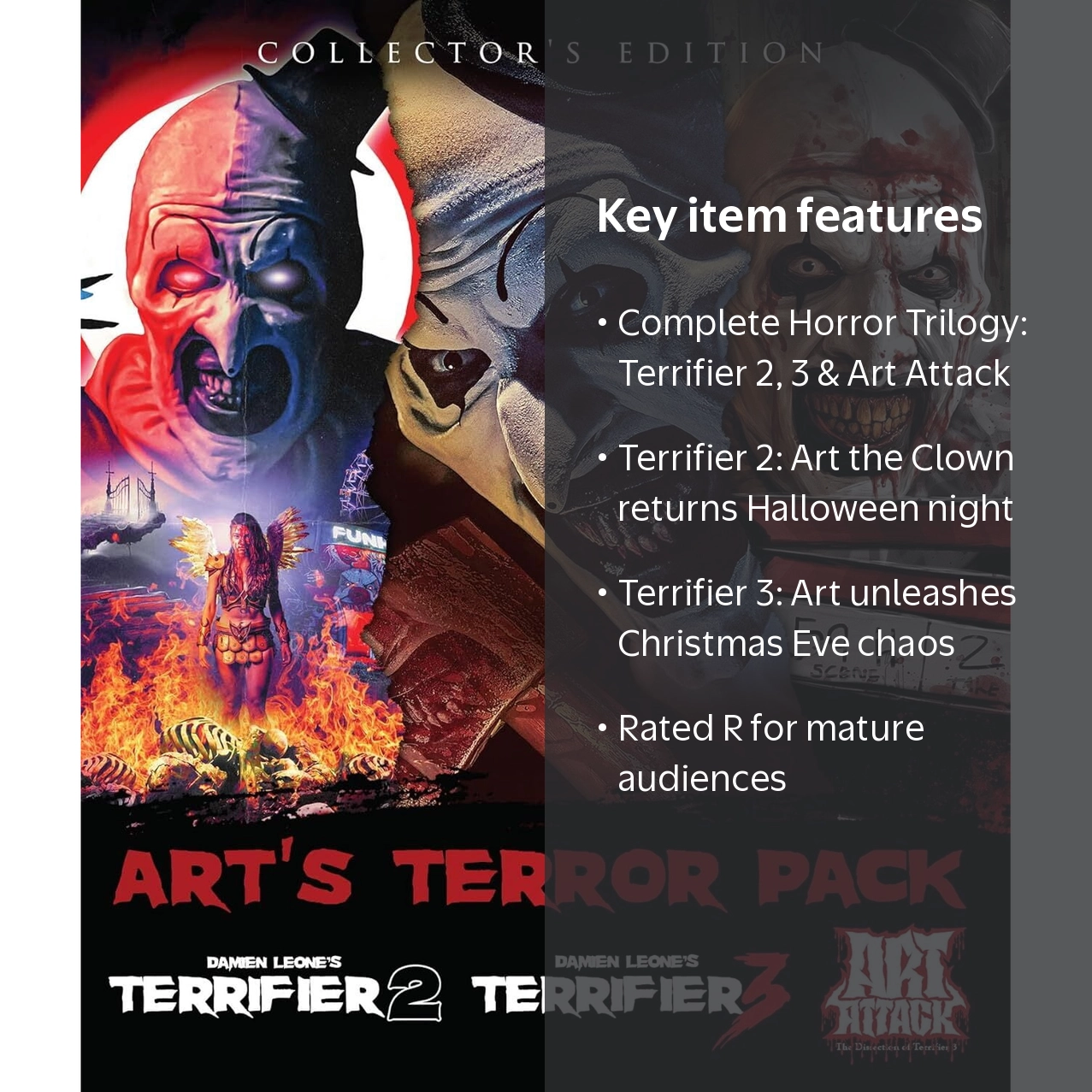 Art's Terror Pack: Terrifier 2 / Terrifier 3 / Art Attack: The