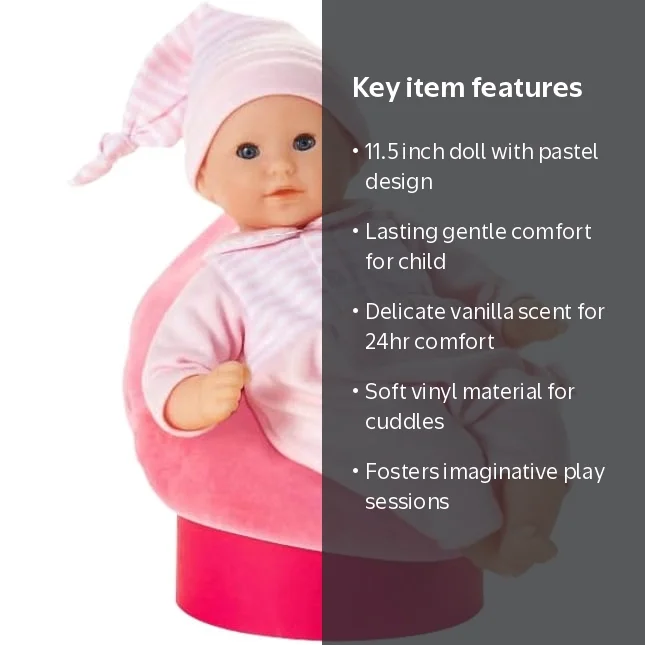 Corolle, Mon Premier Bebe Calin Charming Pastel, 11.5 in. Doll