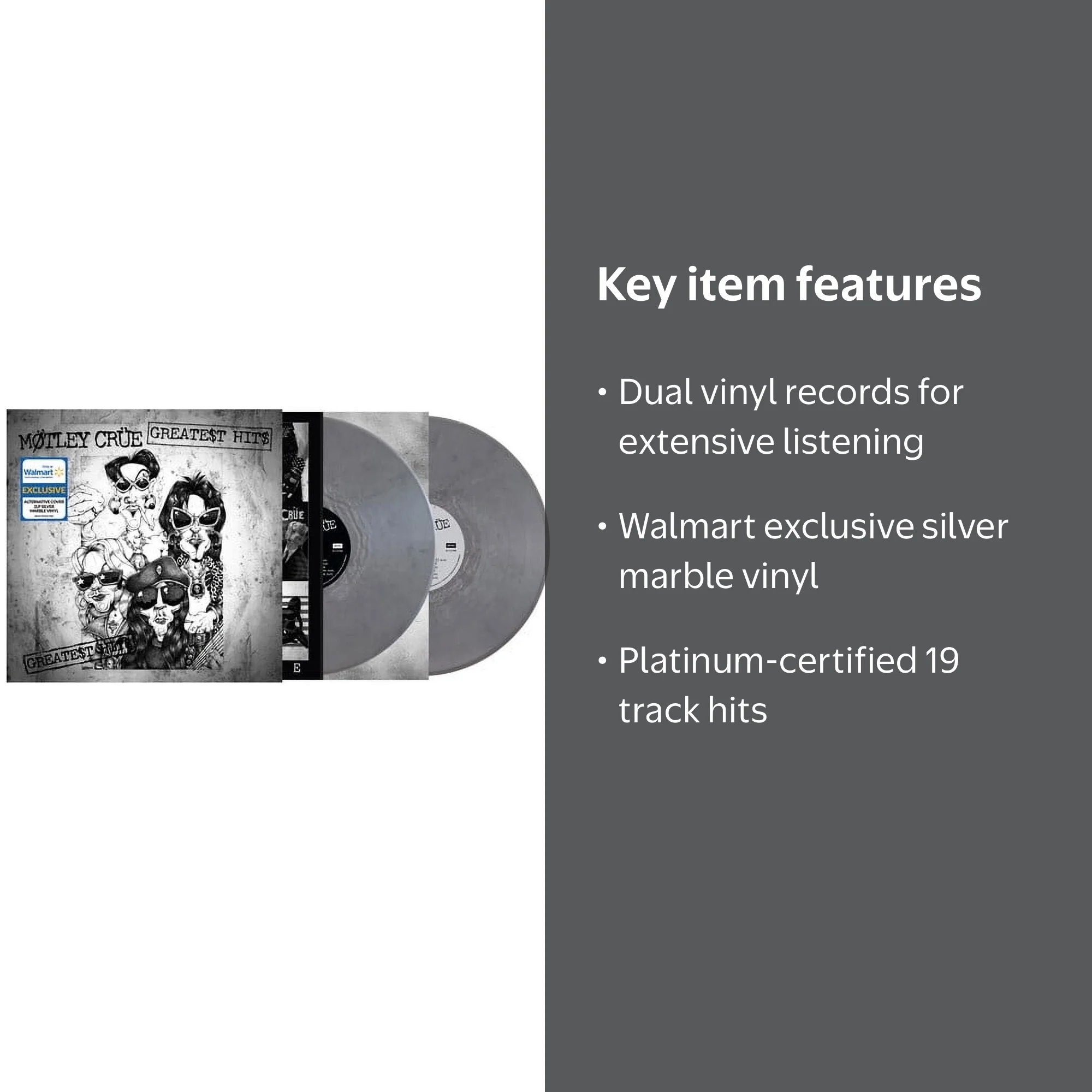 Motley Crue - Greatest Hits (Walmart Exclusive) - LP - Walmart.com