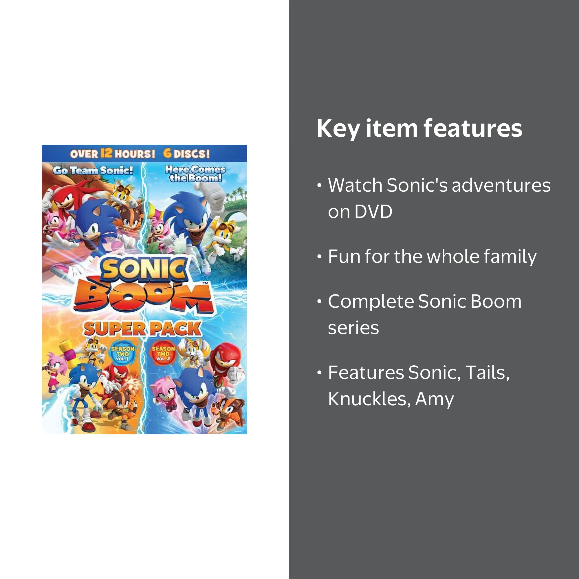 Sonic Boom Super Pack (DVD), NCircle, Kids & Family - Walmart.com