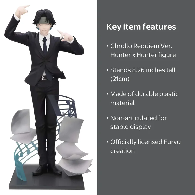 Furyu Hunter x Hunter Chrollo (Requiem Ver.) Exceed Creative