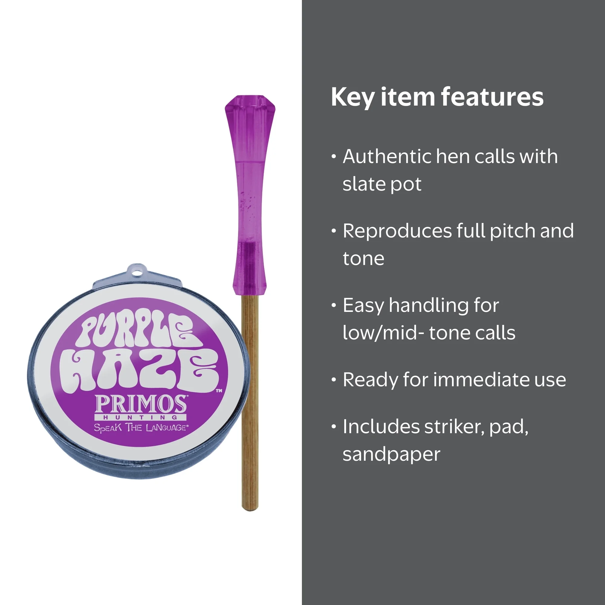 Primos® Purple Haze Turkey Call, 260WM - Walmart.com