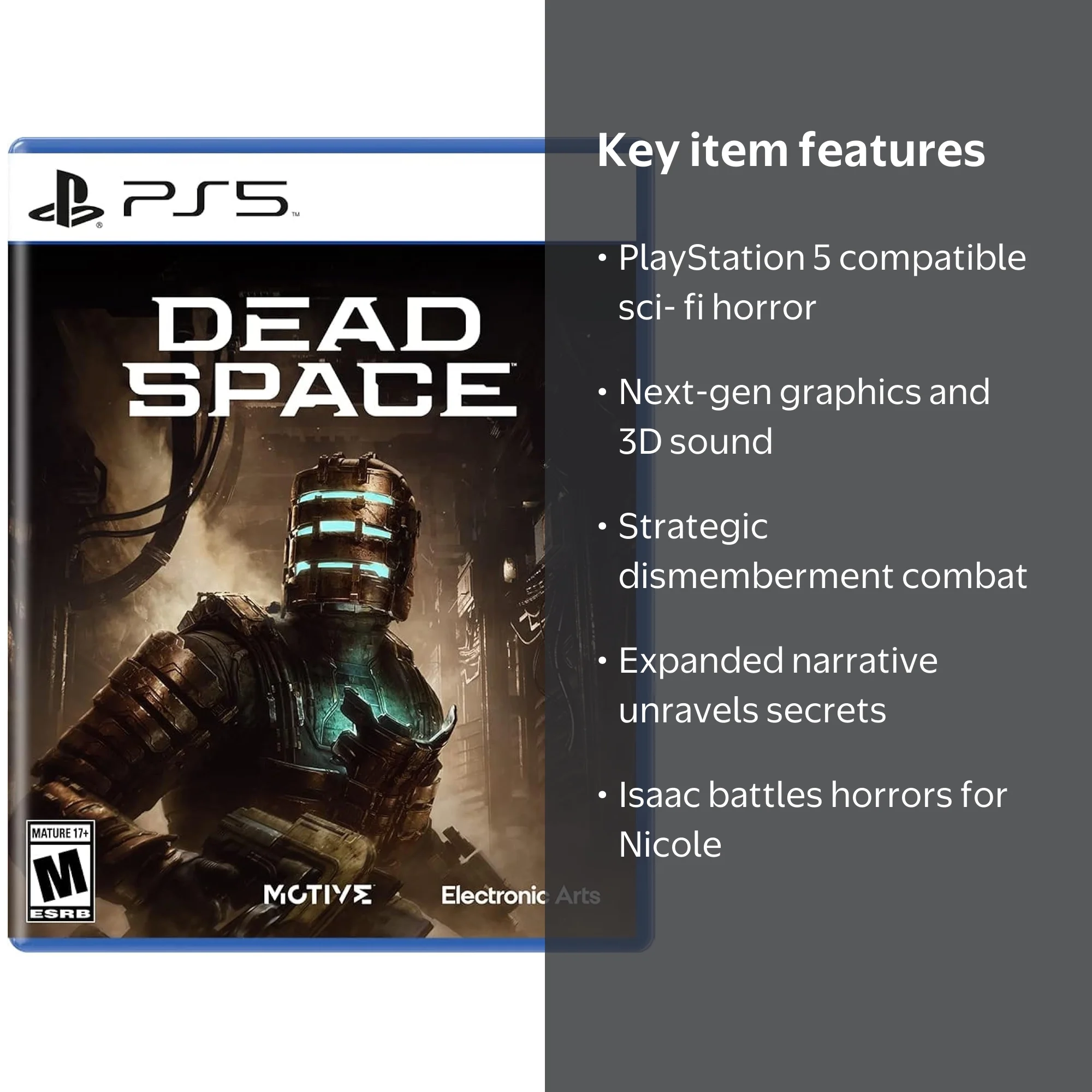 Electronic Arts, Dead Space, PlayStation 5, sci-fi horror, USG
