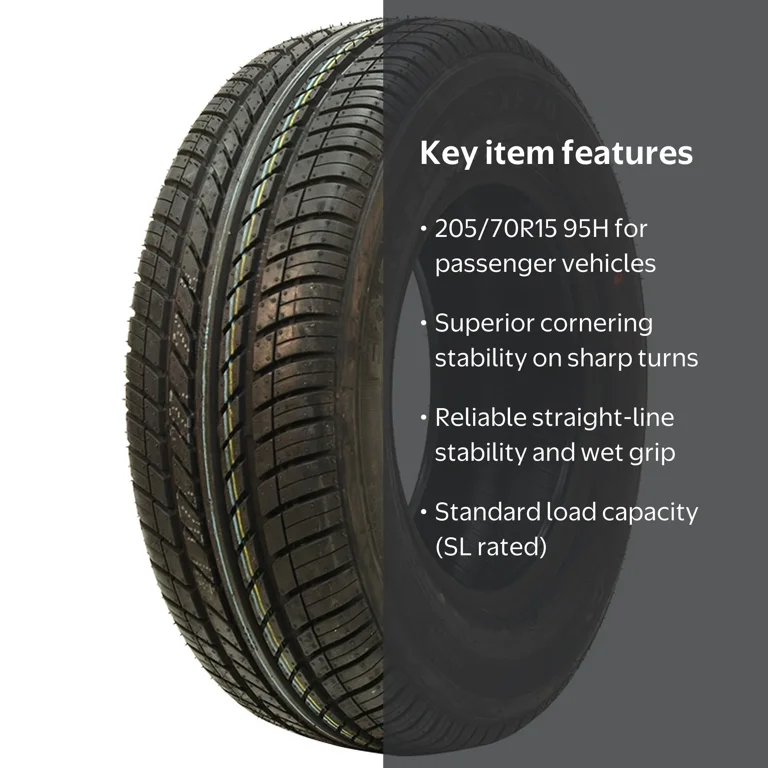 Forceum, Passenger Tire, 205/70R15 95H, Summer UHP - Walmart.com