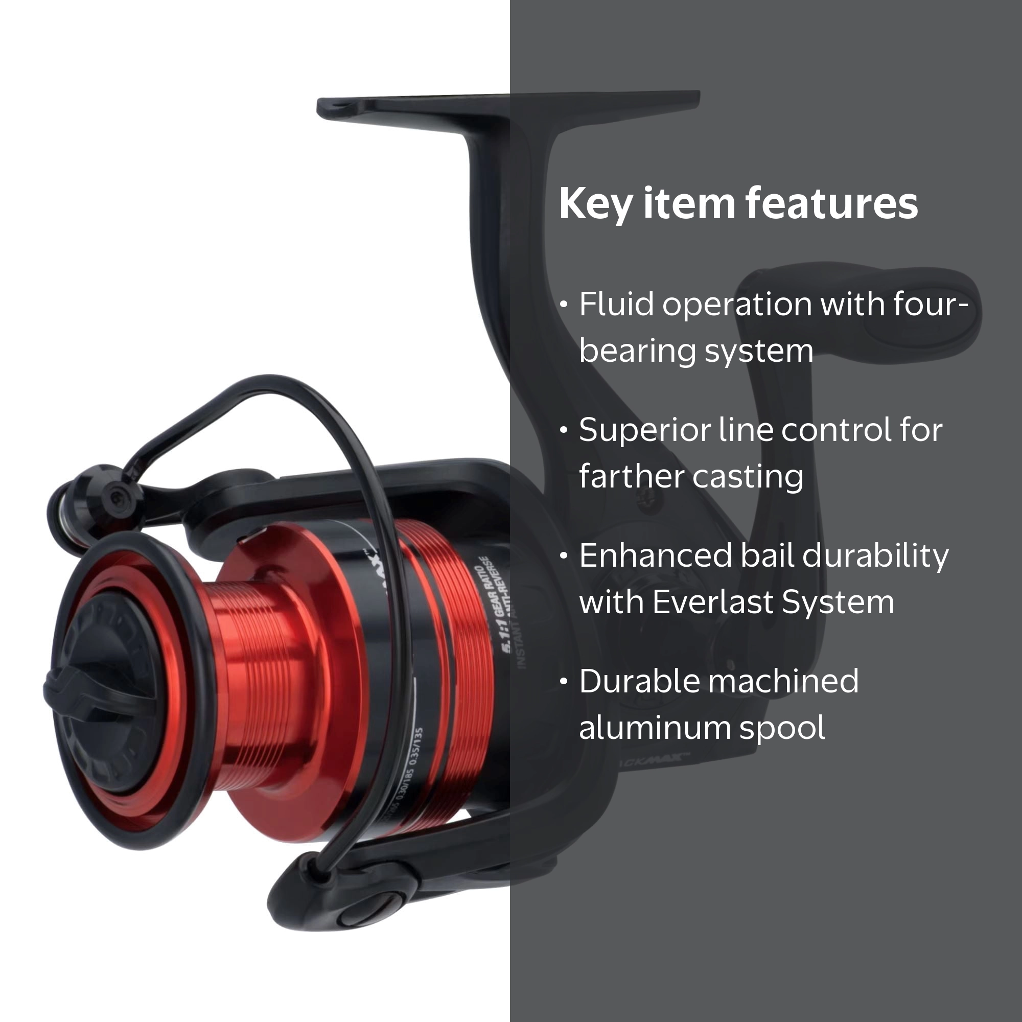 baitcast reel line capacity Dr.Fish Baitcasting Reels with Counter (2+1 BBS,18LB MAX Drag) ABUGARCIA Baitcasting Reel BLACK Features a solid compound groomsmen gift Handle Position:Right-Hand 8:1