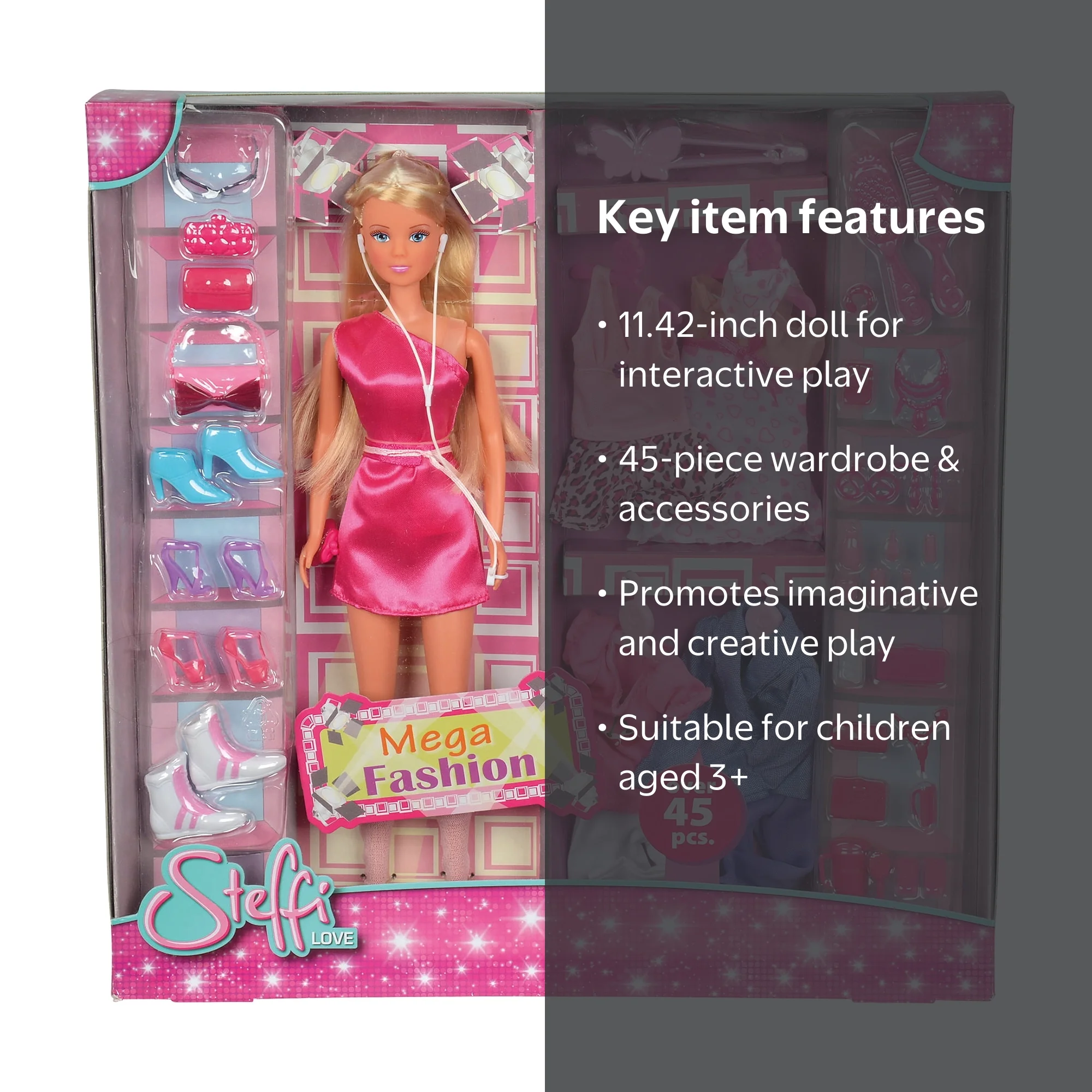 Simba Toys - Steffi Love Mega Fashion Playset - Walmart.com