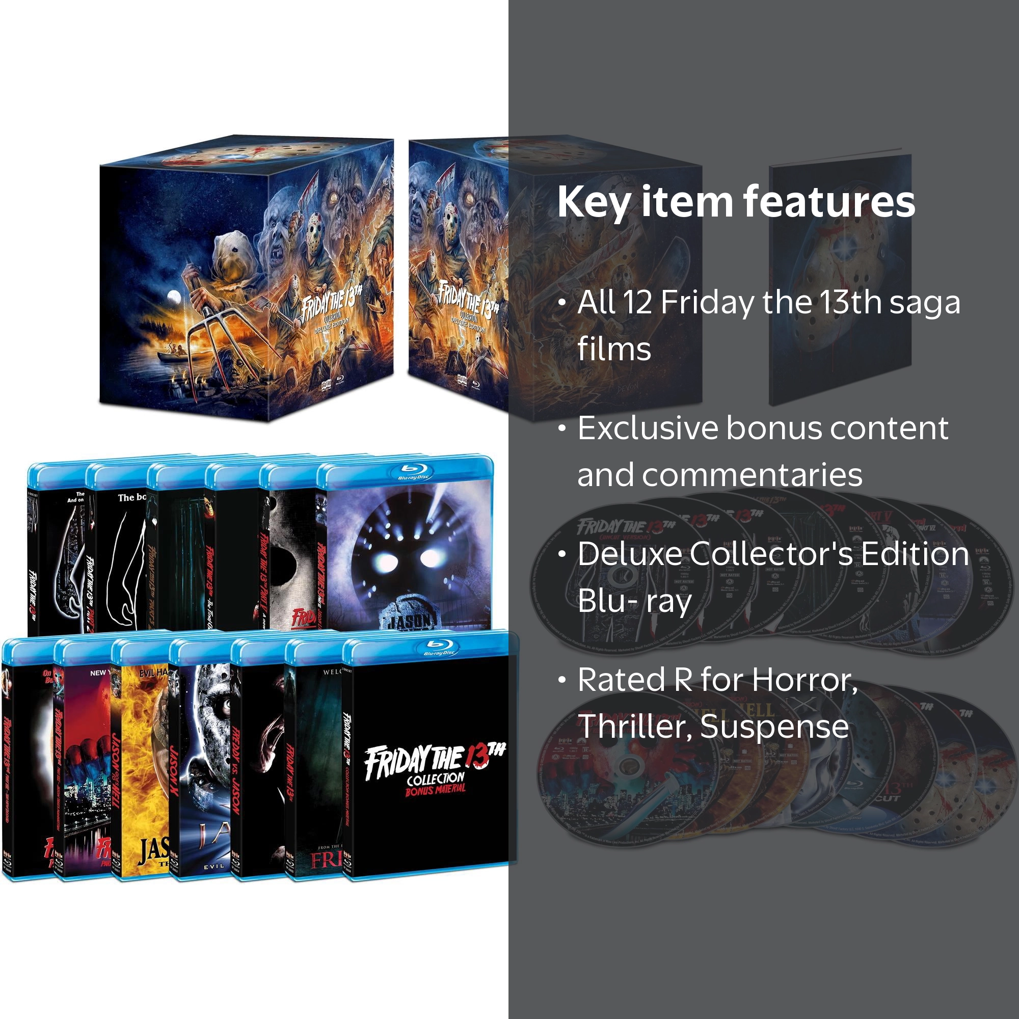 Friday the 13th Collection (Walmart Exclusive) (Deluxe Edition