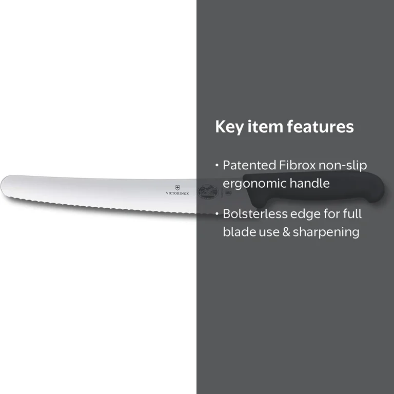 Victorinox, Bread Knife, 10.25 inch, Serrated Edge - Walmart.com