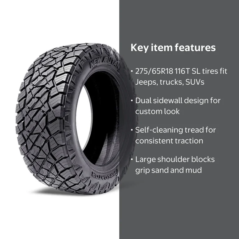 Predator New Mutant X-AT 275/65R18 116T All Terrain Light Truck