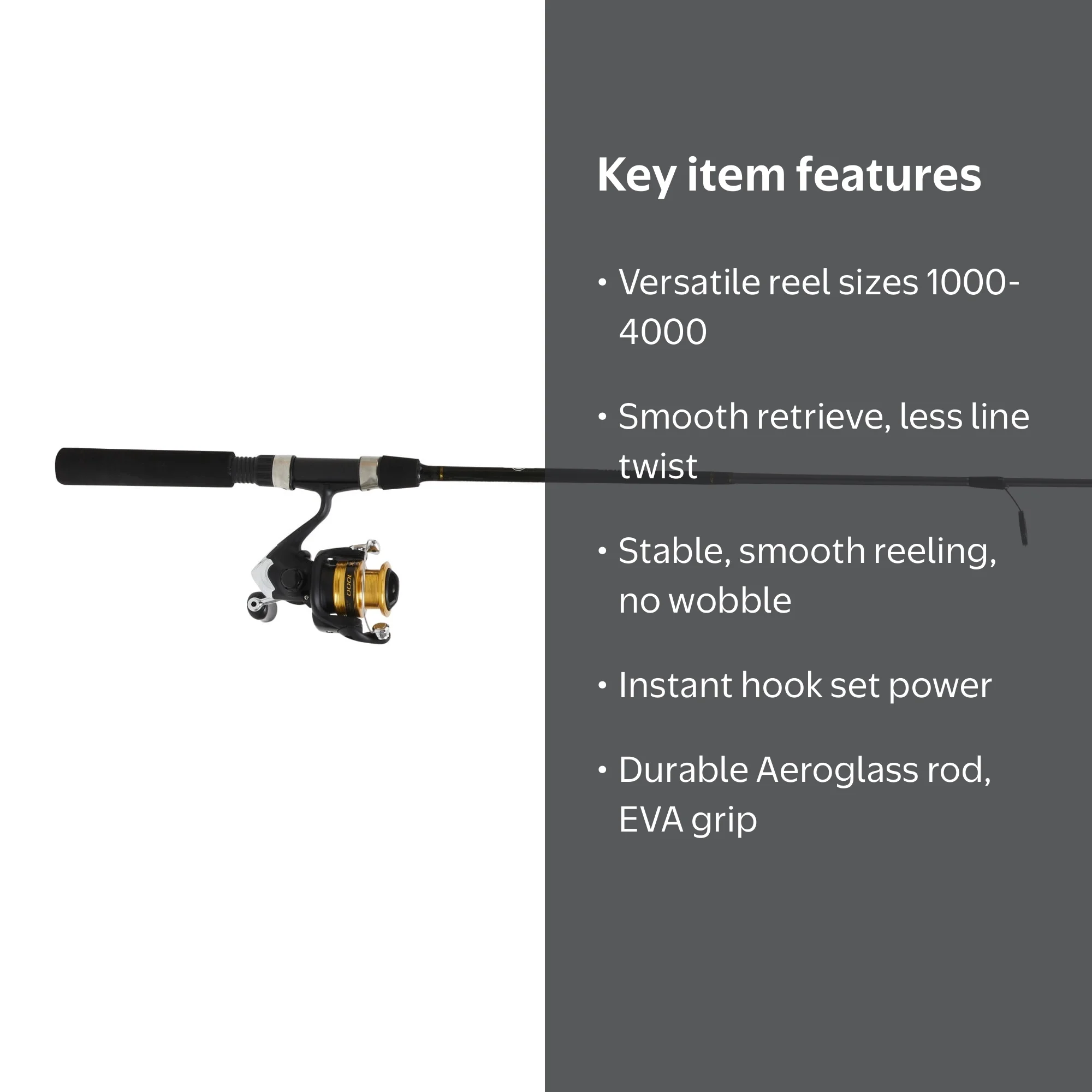 Shimano Fishing FX1000FCK/CBS56UL2A WM Freshwater Combo Spinning