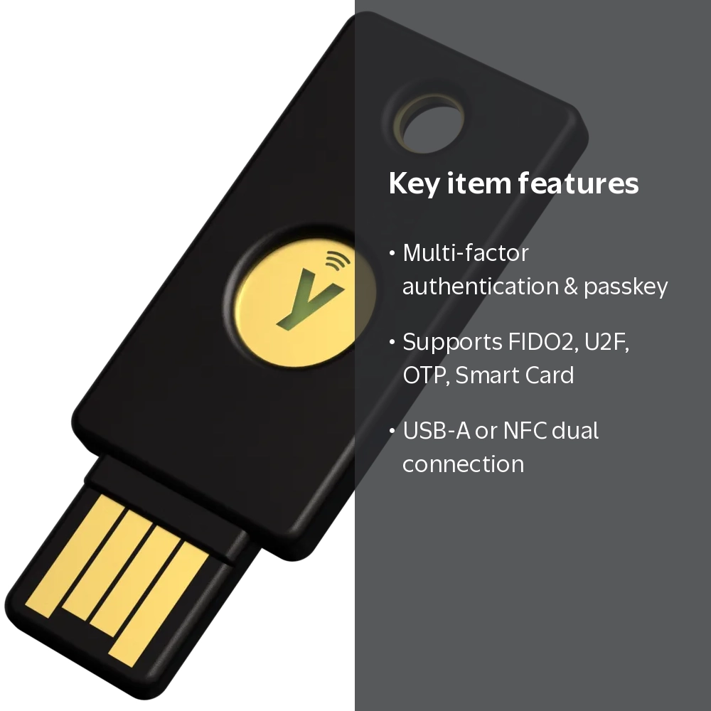 その他 Yubikey 5 NFC / yubico YubiKey 5 NFC Electronics Device: Two Factor Authentication USB