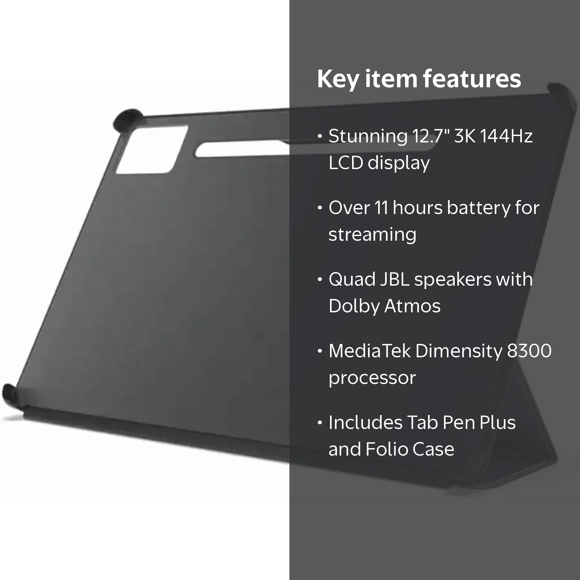Lenovo Idea Tab Pro, 12.7-inch 3K LCD, Android 14, 8GB RAM, 128GB