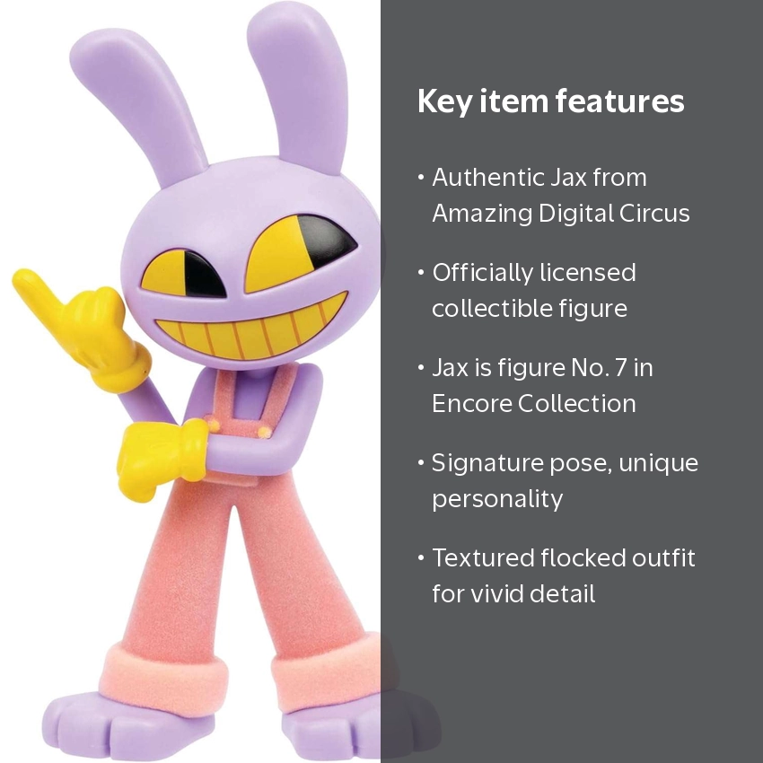 Amazing Digital Circus, Vinyl Figure, Jax 4