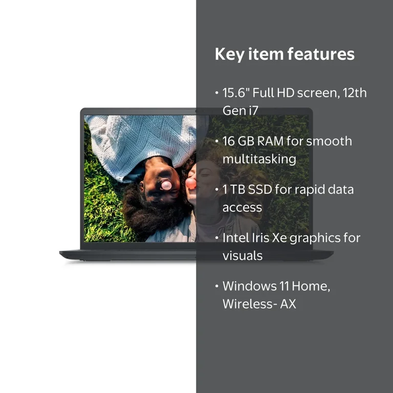 Dell Inspiron 15 3520 15.6'' FHD, Intel i7-1255U, 16GB RAM, 1TB
